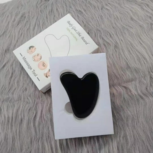 Natural Jade Gua Sha Scraper Board Massage Rose Quartz Jade Guasha