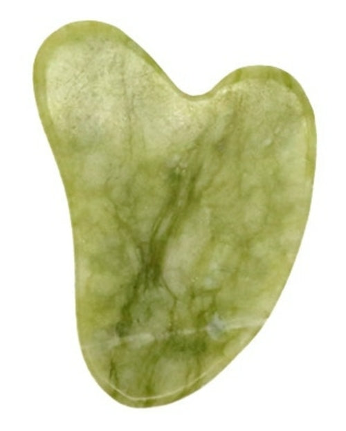 Natural Jade Gua Sha Scraper Board Massage Rose Quartz Jade Guasha